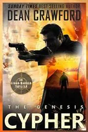 Book cover for "The Genesis Cypher" by Dean Crawford