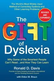 Book cover for "The Gift of Dyslexia" by Ronald D. Davis