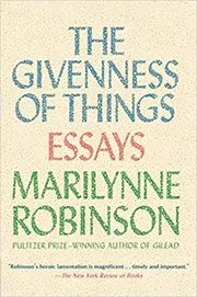 Book cover for "The Givenness Of Things"