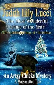 Book cover for "The Golden Rings of Christmas" by Judith Lucci