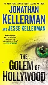 Book cover for "The Golem of Hollywood" by Jonathan Kellerman