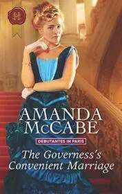 Book cover for "The Governess's Convenient Marriage" by Amanda McCabe