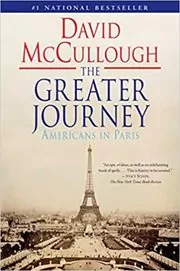 Book cover for "The Greater Journey" by David McCullough