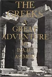 Book cover for "The Greeks" by Isaac Asimov