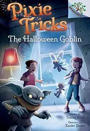 Book cover for "The Halloween Goblin" by Tracey West