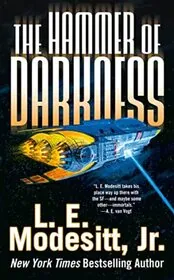Book cover for "The Hammer of Darkness" by LE Modesitt Jr