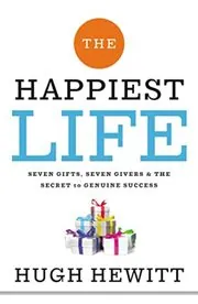 Book cover for "The Happiest Life"