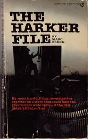 Book cover for "The Harker File" by Marc Olden