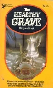 Book cover for "The Healthy Grave" by Sara Woods