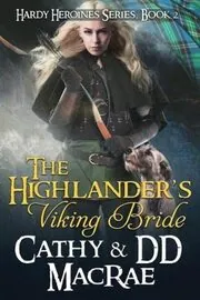 Book cover for "The Highlander's Viking Bride" by Cathy MacRae