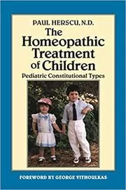 Book cover for "The Homeopathic Treatment of Children" by Paul Herscu N.D.