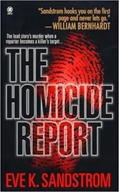 Book cover for "The Homicide Report" by JoAnna Carl