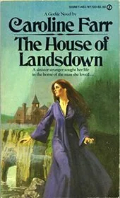 Book cover for "The House of Landsdown" by Carter Brown