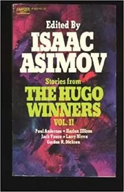 Book cover for "The Hugo Winners, Vol. 2" by Isaac Asimov