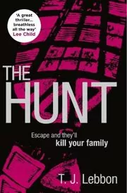 Book cover for "The Hunt" by Tim Lebbon