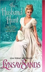 Book cover for "The Husband Hunt" by Lynsay Sands