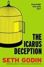 Book cover for "The Icarus Deception"