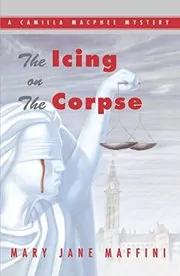 Book cover for "The Icing on the Corpse" by Victoria Abbott