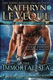Book cover for "The Immortal Sea" by Kathryn Le Veque