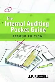 Book cover for "The Internal Auditing Pocket Guide" by J.P. Russell
