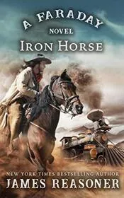 Book cover for "The Iron Horse" by James Reasoner
