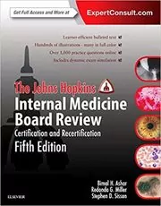 Book cover for "The Johns Hopkins Internal Medicine Board Review" by Bimal Ashar