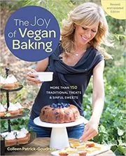 Book cover for "The Joy of Vegan Baking" by Colleen Patrick-Goudreau