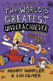Book cover for "The Killer Chilli" by Henry Winkler