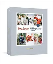 Book cover for "The Knot Ultimate Wedding Planner and Organizer" by The Knot