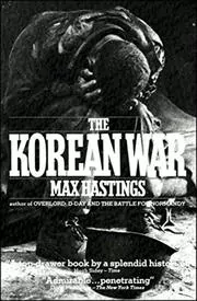 Book cover for "The Korean War" by Max Hastings