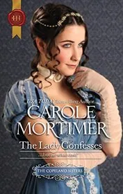 Book cover for "The Lady Confesses" by Carole Mortimer