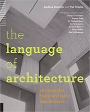 Book cover for "The Language of Architecture" by Andrea Simitch