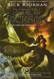 Book cover for "The Last Olympian"