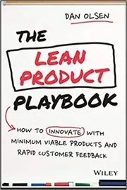 Book cover for "The Lean Product Playbook" by Dan Olsen