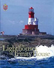 Book cover for "The Lighthouses of Trinity House" by Richard Woodman