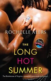 Book cover for "The Long Hot Summer" by Rochelle Alers