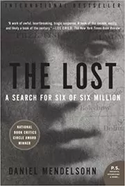 Book cover for "The Lost" by Daniel Mendelsohn