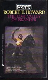 Book cover for "The Lost Valley of Iskander" by Robert E Howard