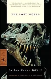 Book cover for "The Lost World" by Arthur Conan Doyle