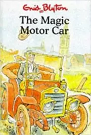 Book cover for "The Magic Motor Car" by Enid Blyton
