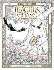 Book cover for "The Magnus Chase Coloring Book"