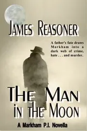 Book cover for "The Man in the Moon" by James Reasoner