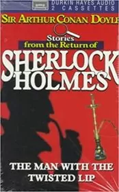 Book cover for "The Man with the Twisted Lip" by Arthur Conan Doyle