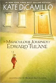 Book cover for "The Miraculous Journey of Edward Tulane" by Kate DiCamillo