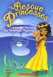 Book cover for "The Moonlight Mystery / The Moonlit Mystery" by Paula Harrison