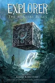 Book cover for "The Mystery Boxes" by Raina Telgemeier