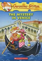 Book cover for "The Mystery in Venice"
