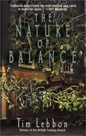Book cover for "The Nature of Balance" by Tim Lebbon