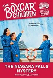 Book cover for "The Niagara Falls Mystery" by Gertrude Chandler Warner