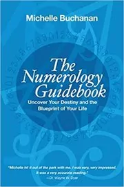 Book cover for "The Numerology Guidebook" by Michelle Buchanan